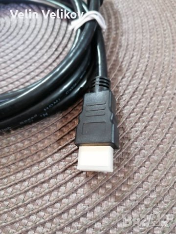 Кабел, DeTech, HDMI - HDMI M/М, 1.8m, Без ферит, Черен, снимка 3 - Кабели и адаптери - 30124148