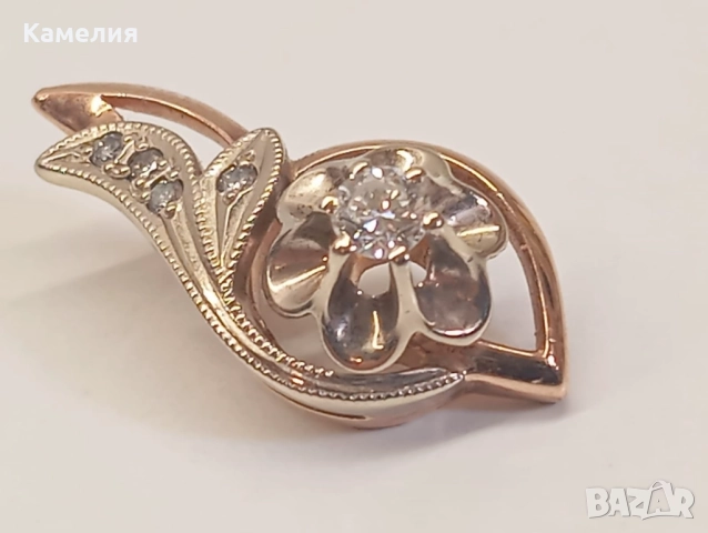 Руско злато , снимка 9 - Колиета, медальони, синджири - 52635010