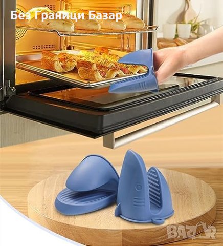 Нови Водоустойчиви Силиконови Ръкавици Печене Готвене Подарък, снимка 6 - Други стоки за дома - 43264512