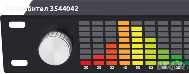 Цифров еквалайзер Smart Technology J3108, Аудио спектрален анализатор, Двуканален 15-лентов стерео г, снимка 2 - Аудиосистеми - 52588016
