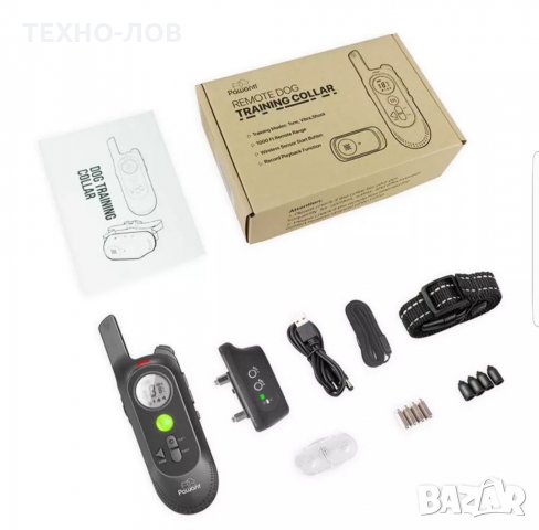 ЕЛЕКТРОНЕН НАШИЙНИК ЗА КУЧЕ КАИШКА С ТОК ВИБРАЦИЯ ЗАПИСВА ВАШИЯ ГЛАС, снимка 13 - За кучета - 32722847