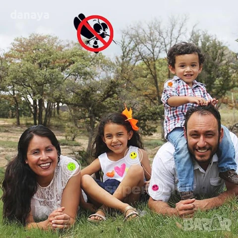 5961 Репелентни лепенки против комари и насекоми, 6 броя, снимка 4 - Други - 50772071