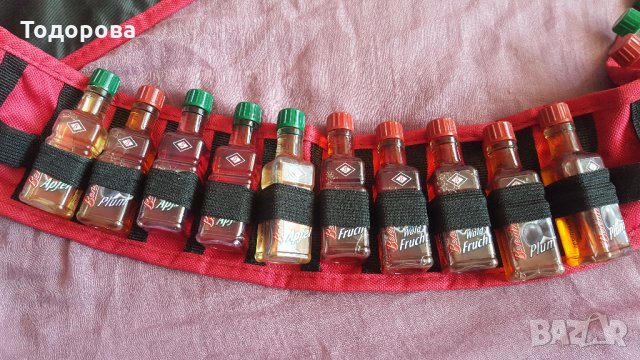 Мини бутилчици във фирмен патрондаж, снимка 7 - Антикварни и старинни предмети - 26603210