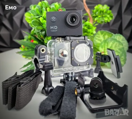 Екшън камера - 1080P - 12MPX - Време на запис до 70 минути, снимка 8 - Спортна екипировка - 48583690