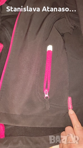 Софтшел яке р.140, снимка 3 - Детски якета и елеци - 52209228