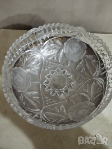 стара купа,фруктиера арт деко, снимка 3 - Други ценни предмети - 44116520