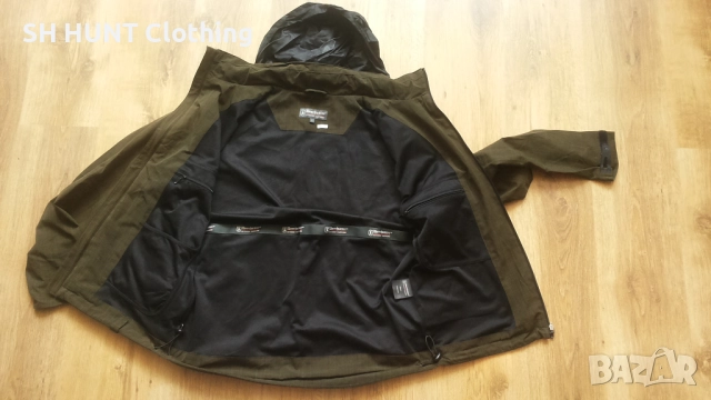 Deerhunter HUDSON DEER-TEX Waterproof Stretch Jacket размер L еластично яке водонепромокаемо - 1652, снимка 15 - Екипировка - 52795872