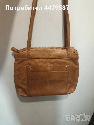 Чанта естествена кожа