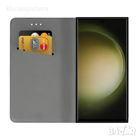 Калъф тефтер флип bSmart Magnet Book страничен, За Xiaomi Redmi Note 14 Pro 4G, Златист, снимка 3 - Калъфи, кейсове - 50349271