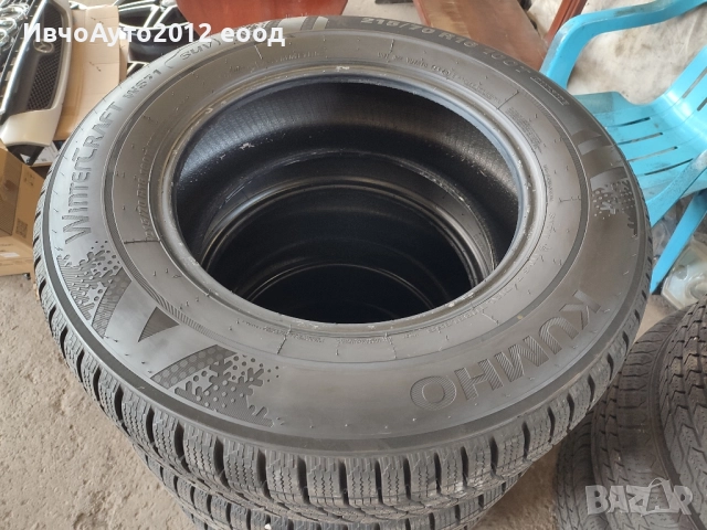 зимни гуми kumho 215/70/16 , снимка 2 - Гуми и джанти - 51719290