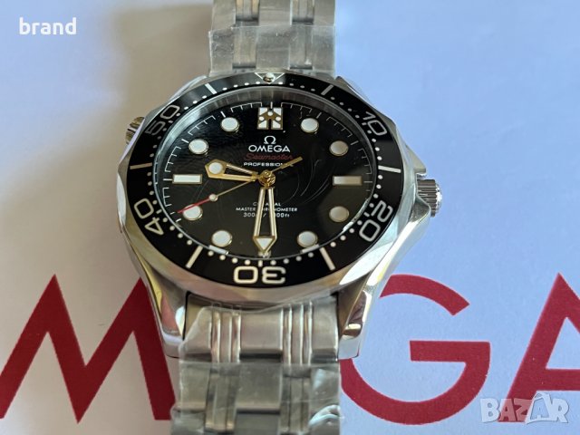 ОMEGA SEAMASTER DIVER 300M "James Bond" 42мм механичен клас 5А+, снимка 2 - Мъжки - 28853617