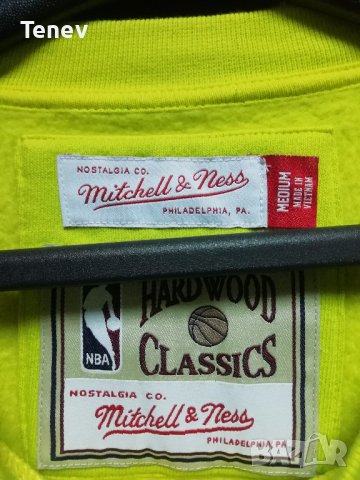Boston Celtics Mitchell & Ness Hardwood Classics оригинална блуза горница размер М Бостън Селтикс   , снимка 6 - Блузи - 43628226