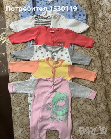 Лот бебешки дрехи, снимка 1 - Комплекти за бебе - 43218971