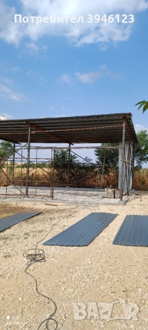 Покриване на Навеси със Сандвич Панели , снимка 2 - Ремонти на покриви - 52682860