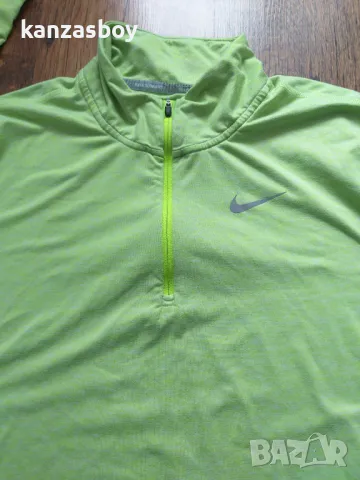 Nike W NK ELEMENT 1/2 ZIP - страхотна дамска блуза Л, снимка 6 - Блузи с дълъг ръкав и пуловери - 49212041
