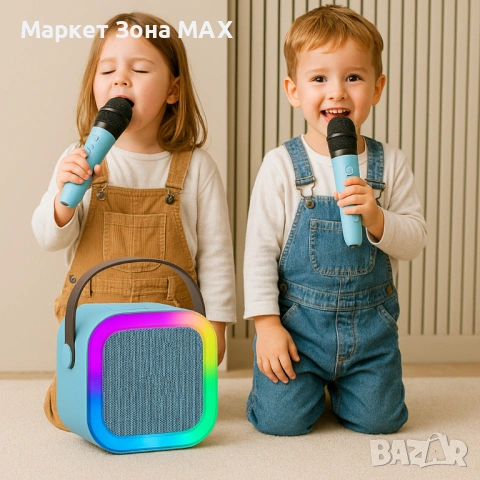 Караоке комплект NewEvo - Bluetooth 5.3, забавлението, което никога не спира, снимка 2 - Тонколони - 53296270