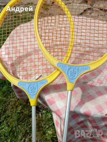 Стари ракети,хилки за федербал Kos, снимка 3 - Други ценни предмети - 36766563