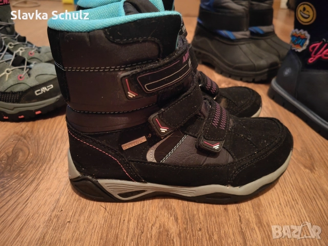 Зимни обувки за момиче рр 34 /различни, снимка 8 - Детски боти и ботуши - 52822849