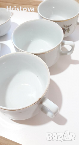 Чаши за чай, за допълване на сервизи  български порцелан, снимка 10 - Чаши - 36566881
