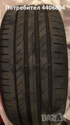 Летни гуми Continental 4броя 225/40 R18, снимка 3 - Гуми и джанти - 53330156