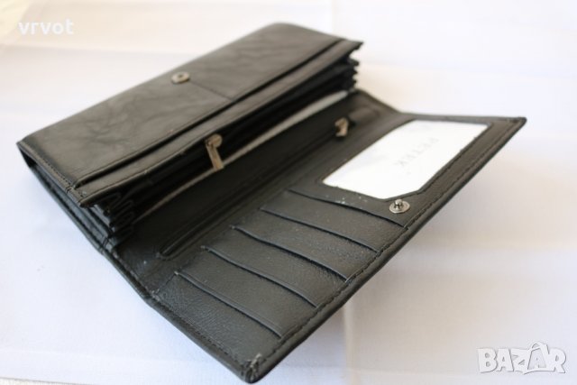 ДАМСКИ ПОРТМОНЕТА ОТ ЕСТЕСТВЕНА КОЖА - PETEK, снимка 4 - Портфейли, портмонета - 28670287