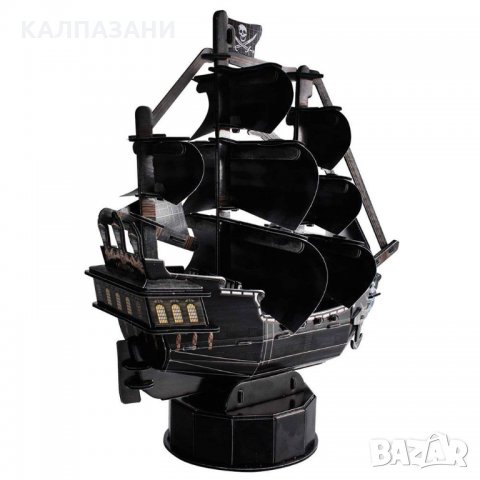 CubicFun 3D Пъзел КОРАБ THE QUEEN ANNE'S REVENGE T4035H, снимка 3 - Игри и пъзели - 32461165