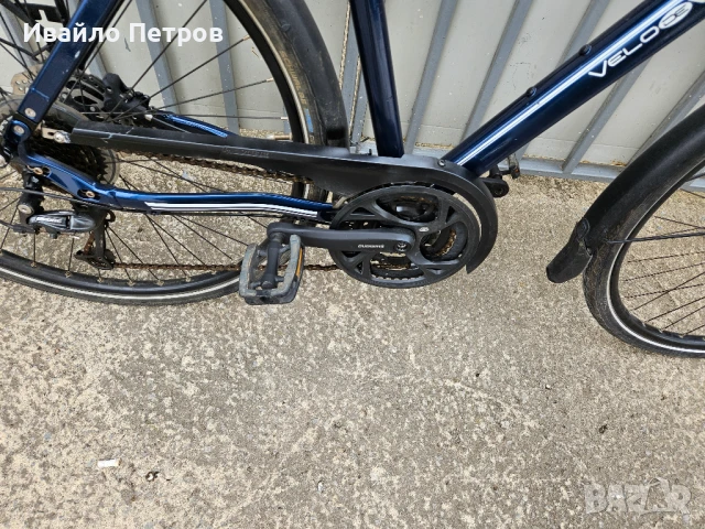 Хидравлика-алуминиев велосипед 28 цола VELOdeVILLE-6 месеца гаранция, снимка 8 - Велосипеди - 51125721