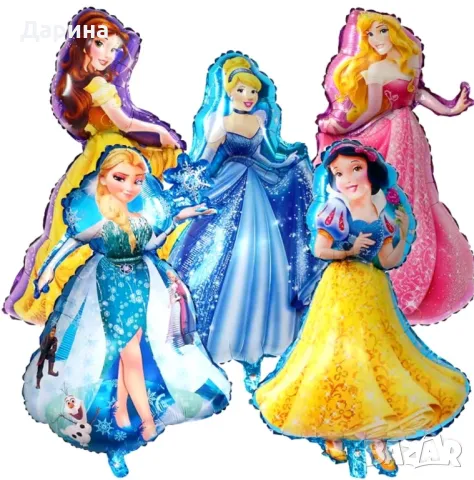 Парти сет балони Принцесите на Дисни и Пепеляшка, снимка 2 - Други - 40608529