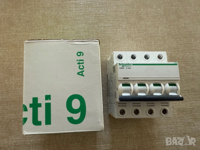 Schneider Electric A9Z51440 - Acti 9 iID Авт. прекъсвач за остатъчен ток 4P - 40A - 30mA - B EV тип, снимка 3 - Ключове, контакти, щепсели - 52181409