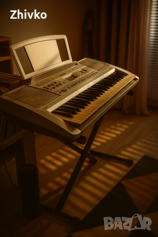 Синтезатор Yamaha PSR 290 С ДЕФЕКТ (с включена стойка), снимка 2 - Ресийвъри, усилватели, смесителни пултове - 52183420