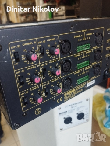 YAMAHA 6ch power amplifier , снимка 6 - Ресийвъри, усилватели, смесителни пултове - 52019622