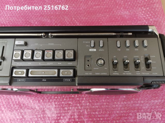 SHARP GF-9191HB, снимка 9 - Радиокасетофони, транзистори - 43534773