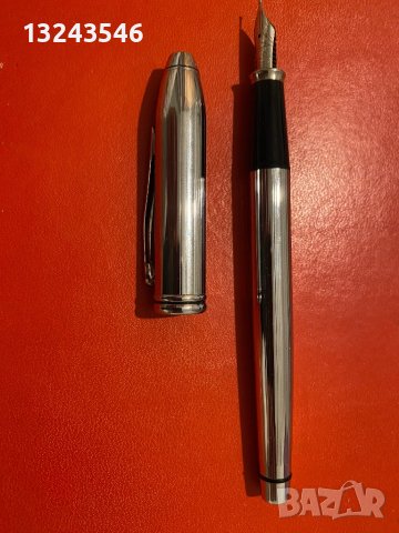 Писалка Крос Cross Townsend Chrome, снимка 2 - Ученически пособия, канцеларски материали - 43401742