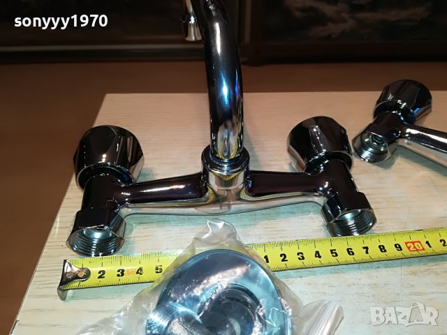 СМЕСИТЕЛ ЧЕШМА 45ЛВ ЗА ЕДНА С ПРАВ ЧУЧУР 1703231724, снимка 7 - Смесители - 40037327