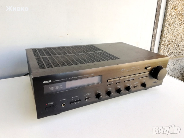 YAMAHA стерео ресивър, снимка 5 - Ресийвъри, усилватели, смесителни пултове - 51876299