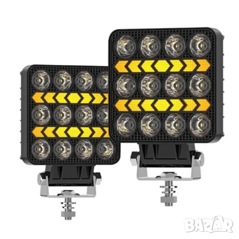LED халоген с мигач 17W, снимка 4 - Аксесоари и консумативи - 52063062