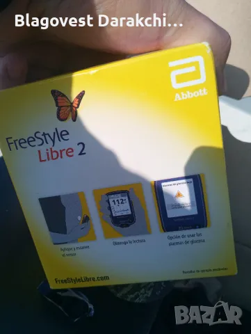 FreeStyle Libre 2 сензор за кръвна захар , снимка 2 - Друга електроника - 49294041