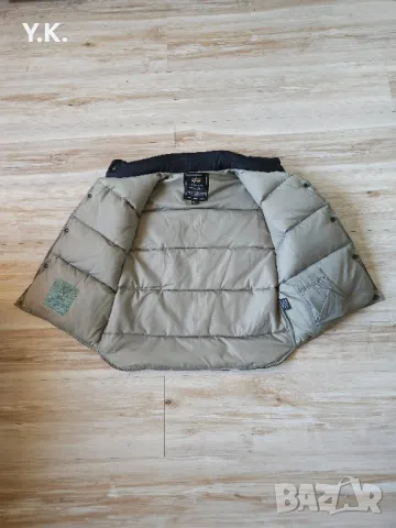Оригинален мъжки пухен елек Alpha Industries Military Vest Down, снимка 3 - Други - 48860666