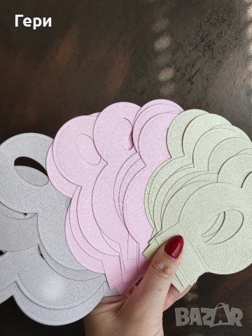 Осмици от перлен картон, снимка 3 - Други - 43598328