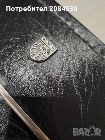 Твърд кожен куфар за документи , снимка 3 - Органайзери за бюро - 49165962