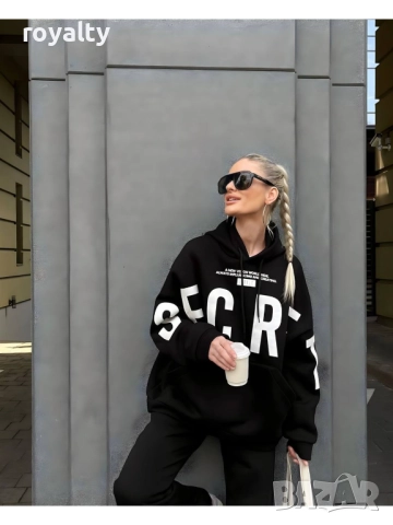 Черен Дамски Спортен Екип , снимка 3 - Спортни екипи - 52282497