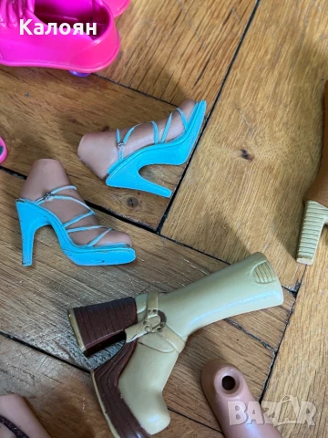 Обувки за кукли колекция лот, снимка 3 - Кукли - 50707551