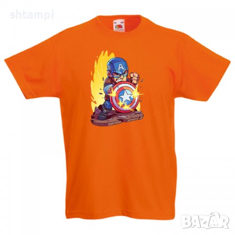 Детска тениска Marvel Captain America 2 Игра,Изненада,Подарък,Геймър,, снимка 8 - Детски Блузи и туники - 36716531
