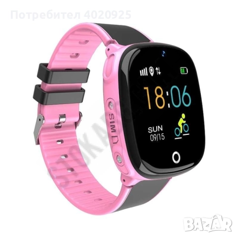 Детски смарт часовник HW11 Розов, Чисто нов, снимка 2 - Детски - 52613548