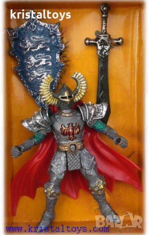 Детска играчка Комплект Рицар с оръжия и светлина, снимка 1