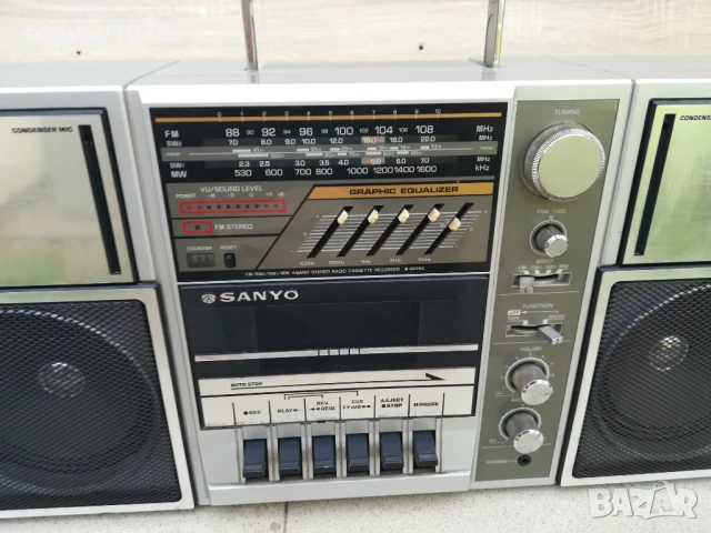 SANYO-MADE IN JAPAN 0606250759LCHERY, снимка 2 - Радиокасетофони, транзистори - 50569666
