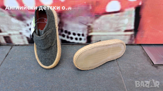 Английски детски еспадрили , снимка 3 - Детски гуменки - 44896670