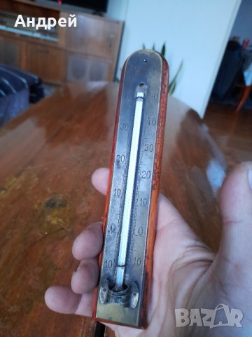 Стар стаен термометър #6, снимка 2 - Други ценни предмети - 43731830