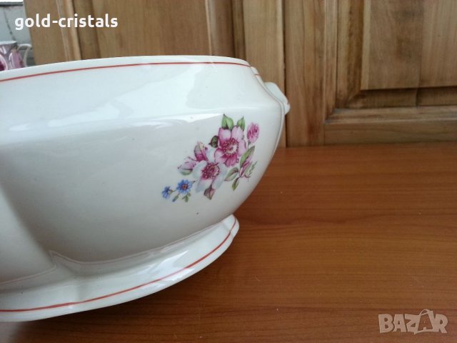 Стар български порцелан чинии, снимка 13 - Антикварни и старинни предмети - 33205723