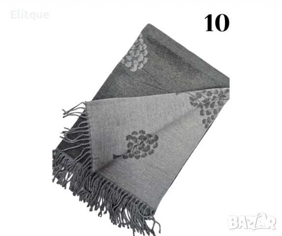 Елегантен дамски шал - Съвършено съчетание на стил и комфорт, снимка 10 - Шалове - 52832156